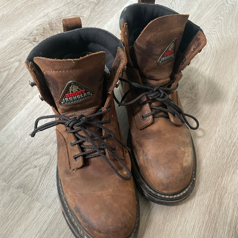 Rocky Ironclad Steel Tow Work Boots